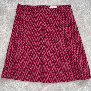 Loft Chevron Skirt